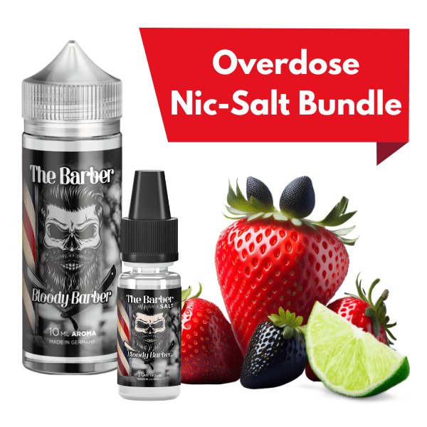 Bloody Barber Nic - Salt Overdose Bundle - Kapka's Flava