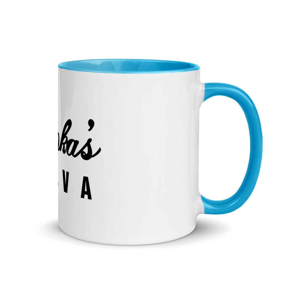 Tasse mit farbiger Innenseite by Kapka's Flava - Kapka's Flava
