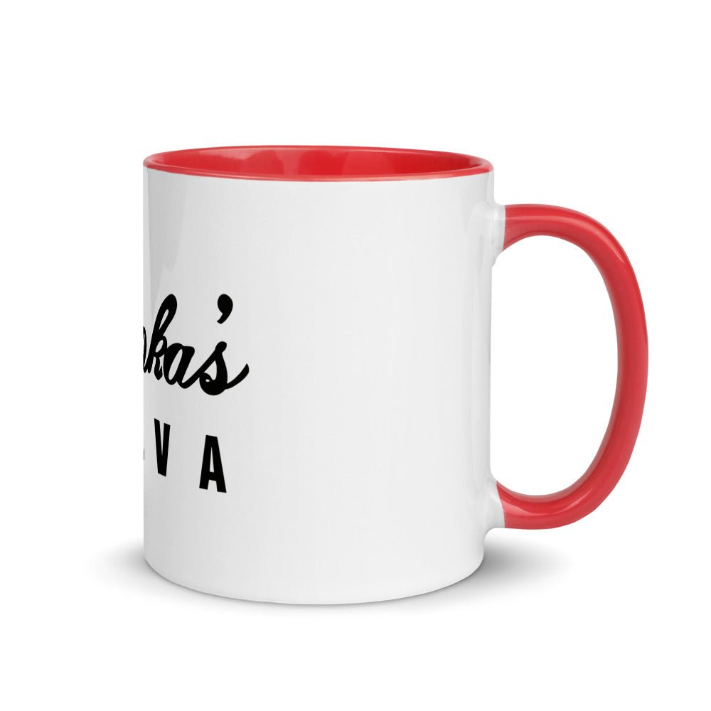 Tasse mit farbiger Innenseite by Kapka's Flava - Kapka's Flava