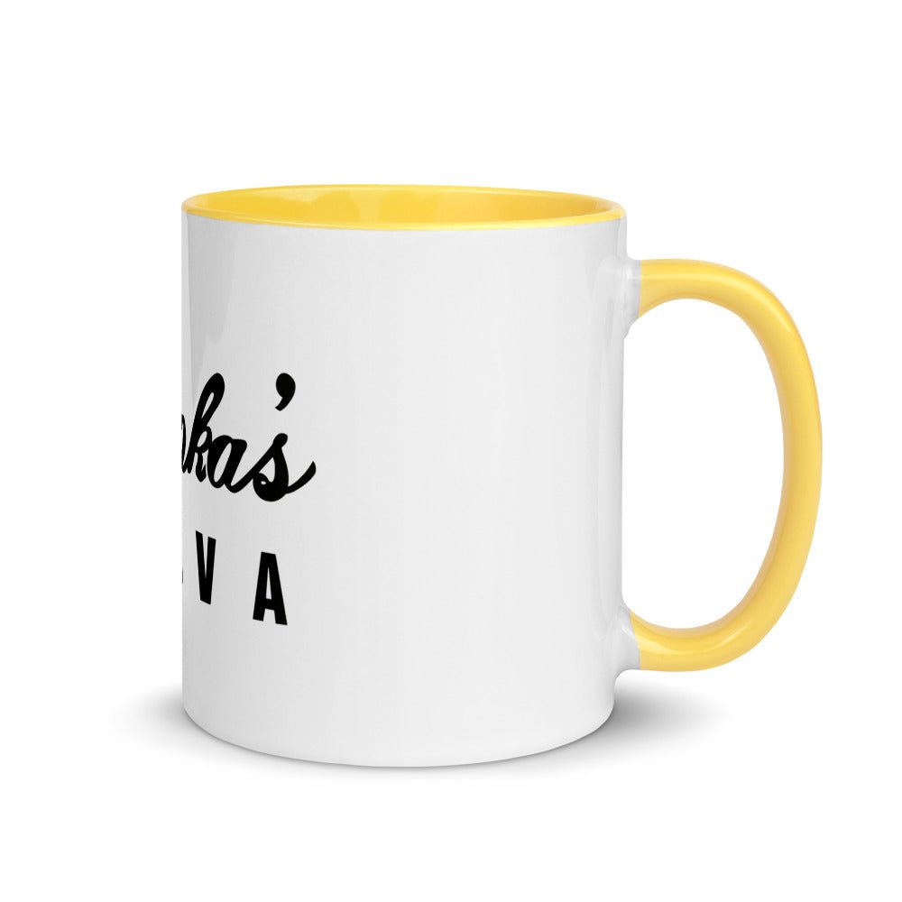 Tasse mit farbiger Innenseite by Kapka's Flava - Kapka's Flava