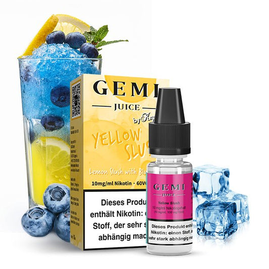 GEMI Yellow Slush 10ml - Kapka's Flava
