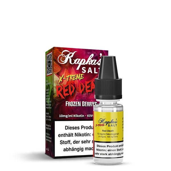 Kapka's X - Treme Red Death 10mg SALT - Kapka's Flava