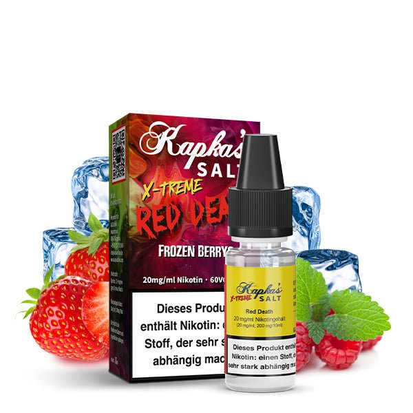 Kapka's X - Treme Red Death 20mg SALT - Kapka's Flava