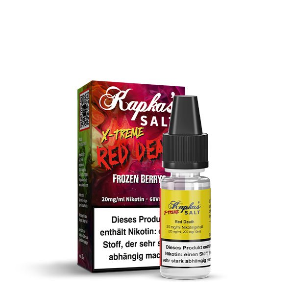 Kapka's X - Treme Red Death 20mg SALT - Kapka's Flava