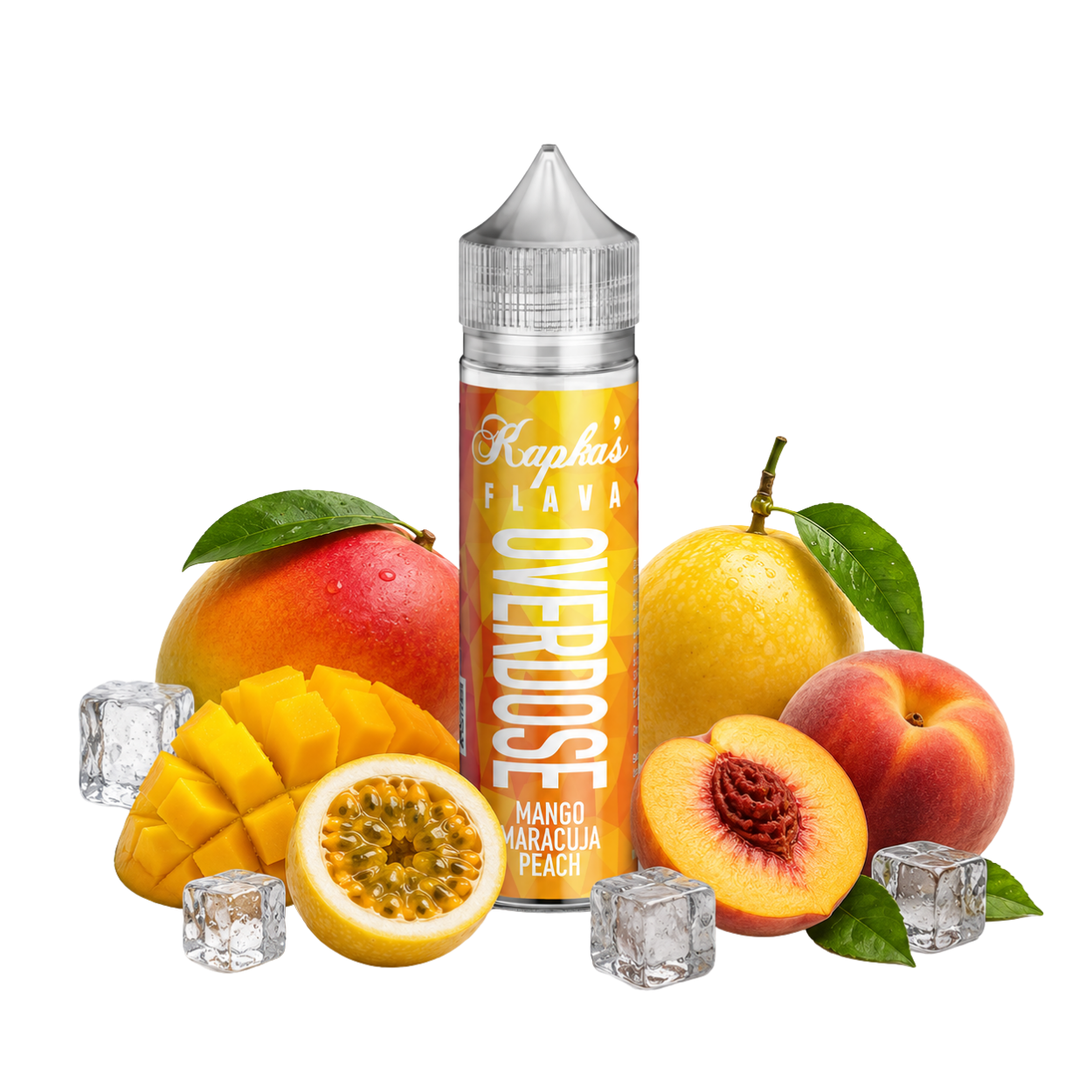 Mango Maracuja Pfirsich OVERDOSE Aroma - Kapka's Flava