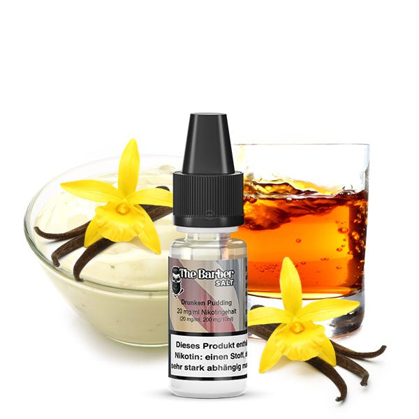 The Barber SALT Drunken Pudding 20mg - Kapka's Flava