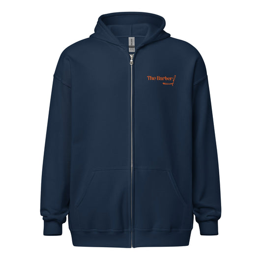 The Barber Zip Hoodie - Kapka's Flava