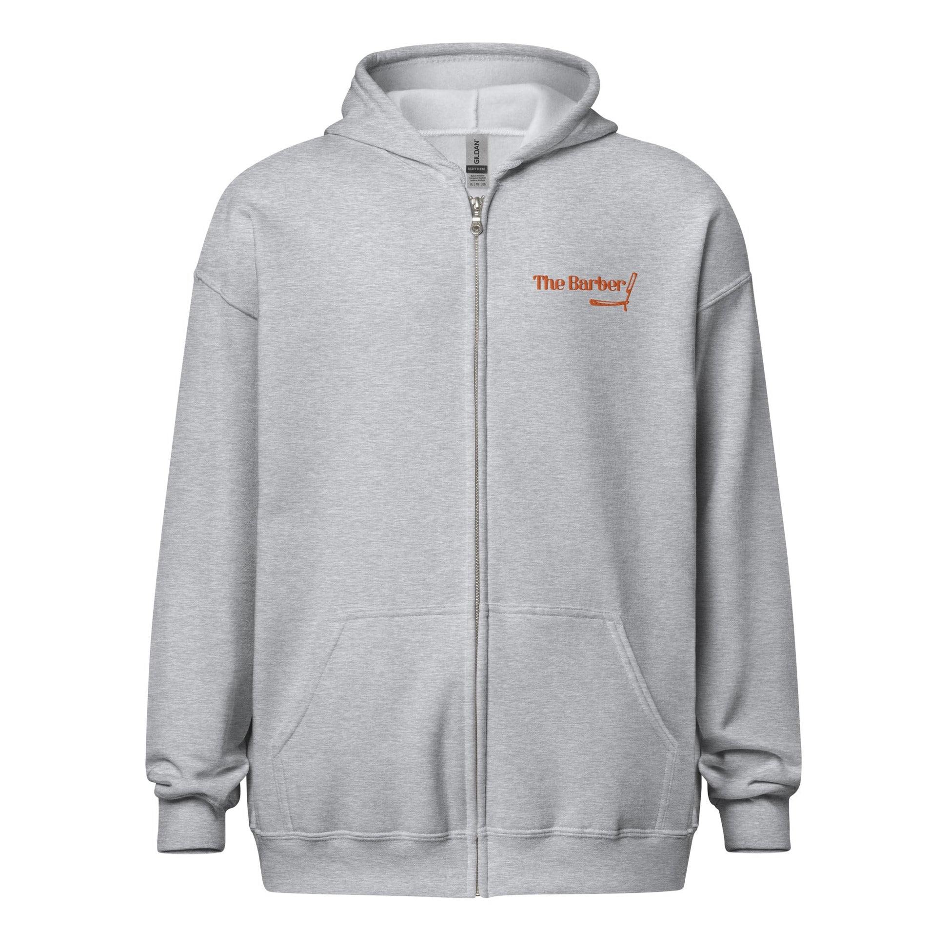 The Barber Zip Hoodie - Kapka's Flava