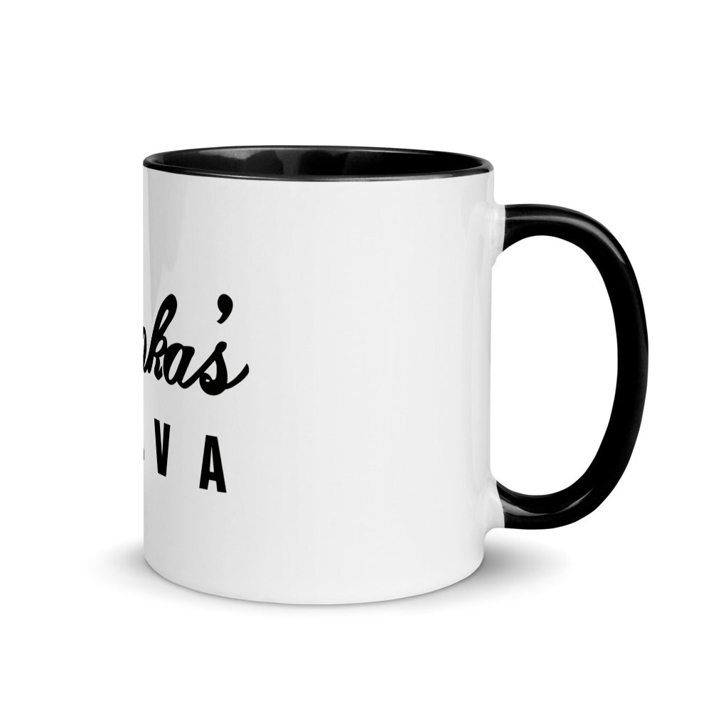 Tasse mit farbiger Innenseite by Kapka's Flava - Kapka's Flava